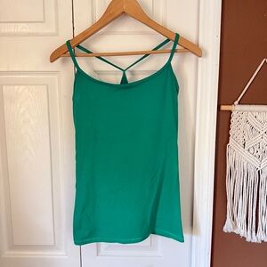 Victorias Secret Sport Green Racerback Tank Top / Size M